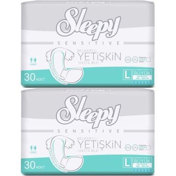Sleepy 60 Adet Belbantlı Large Hasta Bezi