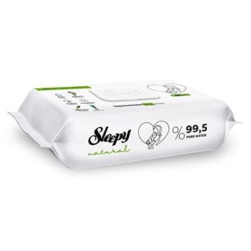 Sleepy 6x60'lı Natural Islak Bebek Havlusu
