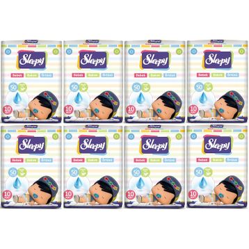 Sleepy 8x10 Adet 60x90 cm Alt Açma Bebek Bakım Örtüsü
