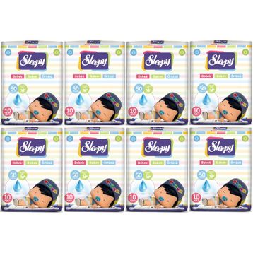 Sleepy 8x10 Adet 60x90 cm Alt Açma Bebek Bakım Örtüsü