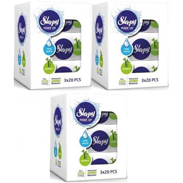 Sleepy Bamboo Make Up 9x20 Adet Yüz Temizleme Havlusu