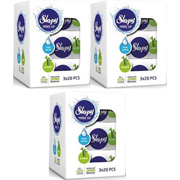 Sleepy Bamboo Make Up 9x20 Adet Yüz Temizleme Havlusu
