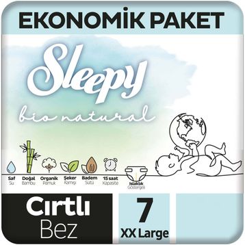 Sleepy Bio Natural No:7 XXLarge Bebek Bezi