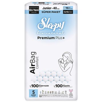 Sleepy Bio Natural Premium Plus Airbag Comfort No:5 Junior Bebek Bezi