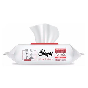 Sleepy Easy 100 Yaprak Clean Kiraz Çiçeği Yüzey Temizlik Havlusu