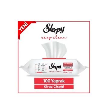 Sleepy Easy 100 Yaprak Clean Kiraz Çiçeği Yüzey Temizlik Havlusu