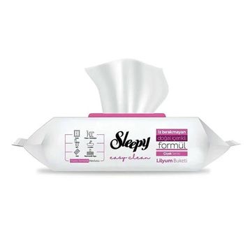 Sleepy Easy Clean 100 Yaprak Lilyum Buketi Yüzey Temizlik Havlusu