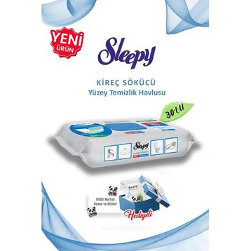 Sleepy Easy Clean 30 Yaprak Süper Kireç Sökücü Havlu