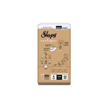 Sleepy Ecologic No:4 Maxi 52 Adet Bebek Bezi