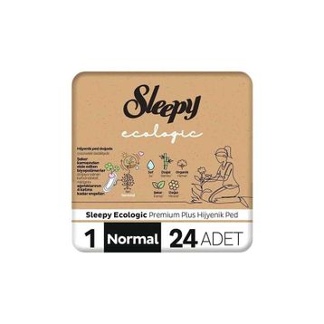 Sleepy Ecologic Premium Plus Normal 24 Adet Hijyenik Ped