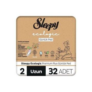 Sleepy Ecologic Premium Plus Uzun 32'li Günlük Ped