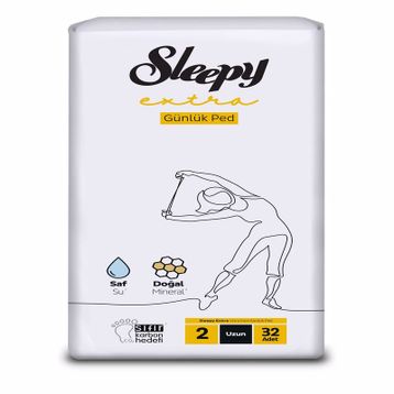 Sleepy Extra 32'li Günlük Ped