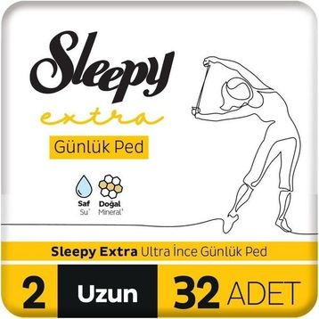 Sleepy Extra 32'li Günlük Ped