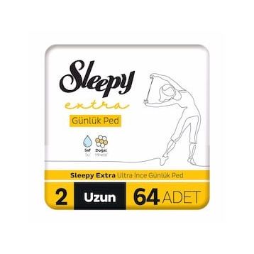 Sleepy Extra 64 Adet Günlük Ped