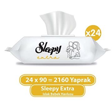 Sleepy Extra 90x24 Adet Bebek Islak Mendili