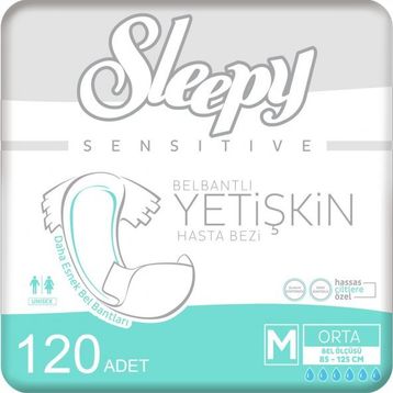 Sleepy M 4x30 Adet Yetişkin Hasta Bezi