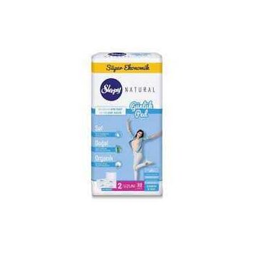 Sleepy Natural 2 Uzun 32 Adet Günlük Ped