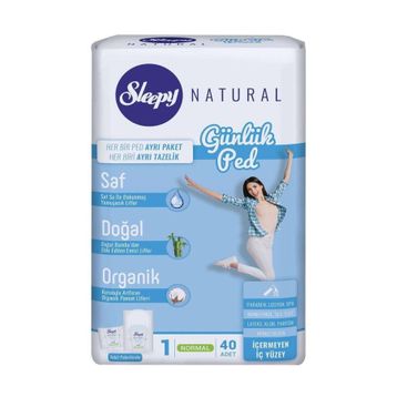Sleepy Natural 40'lı Normal Günlük Ped