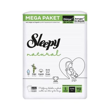 Sleepy Natural No:5 Junior 112 Adet Bebek Bezi