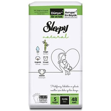 Sleepy Natural No:5 Junior 48 Adet Bebek Bezi