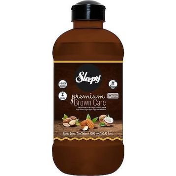 Sleepy Premium Brown Care 1.500 ml Doğal Argan Sıvı Sabun