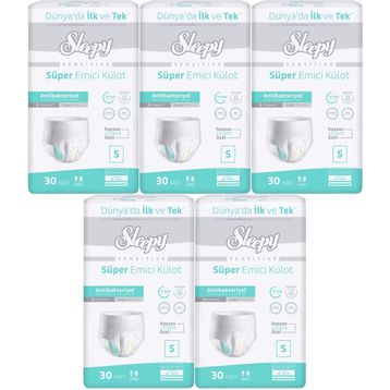 Sleepy Sensitive Large 150 Adet Emici Külot
