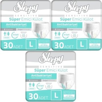 Sleepy Sensitive Large 90 Adet Emici Külot