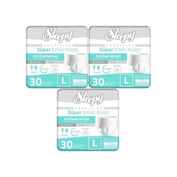 Sleepy Sensitive Large 90 Adet Emici Külot
