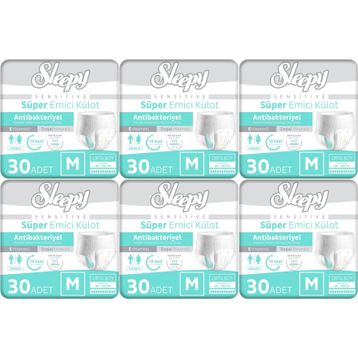 Sleepy Sensitive Medium 180 Adet Emici Külot