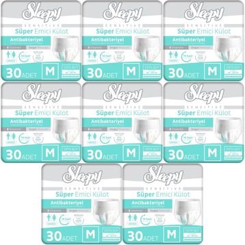 Sleepy Sensitive Medium 240 Adet Emici Külot
