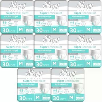 Sleepy Sensitive Medium 240 Adet Emici Külot