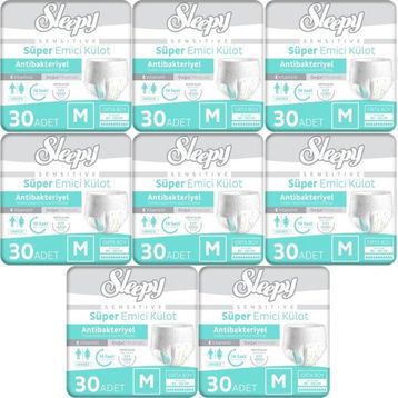 Sleepy Sensitive Medium 240 Adet Emici Külot
