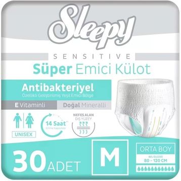 Sleepy Sensitive Medium 30 Adet Emici Külot