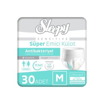 Sleepy Sensitive Medium 30 Adet Emici Külot