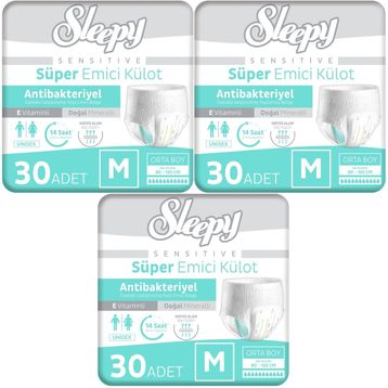 Sleepy Sensitive Medium 90 Adet Emici Külot