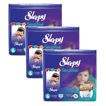 Sleepy Sensitive No:6 Xlarge 60 Adet Bebek Bezi