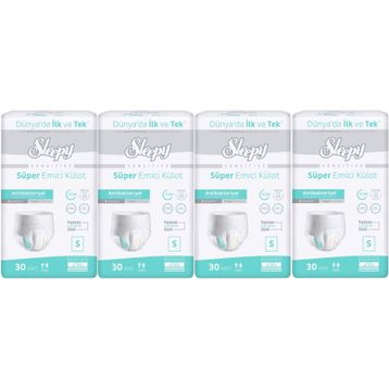 Sleepy Sensitive Small 120 Adet Yetişkin Hasta Bezi