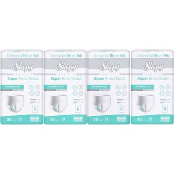 Sleepy Sensitive Small 120 Adet Yetişkin Hasta Bezi