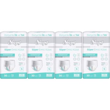 Sleepy Sensitive Small 120 Adet Yetişkin Hasta Bezi