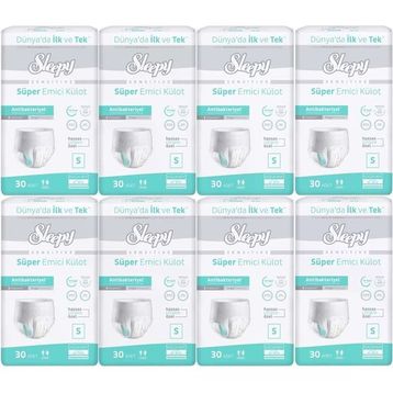 Sleepy Sensitive Small 240 Adet Emici Külot