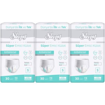 Sleepy Sensitive Small 90 Adet Emici Külot