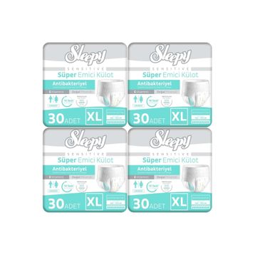Sleepy Sensitive XLarge 120 Adet Emici Külot