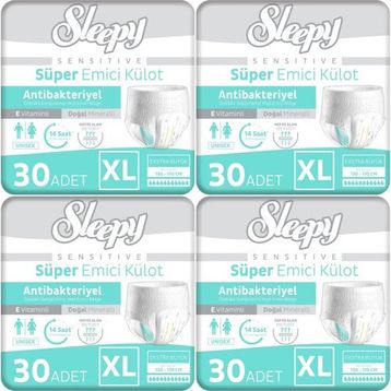 Sleepy Sensitive XLarge 120 Adet Emici Külot