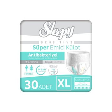 Sleepy Sensitive XLarge 30 Adet Emici Külot