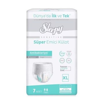 Sleepy Sensitive XLarge 7 Adet Emici Külot