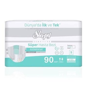 Sleepy Small Beden 90 Adet Belbantlı Hasta Bezi