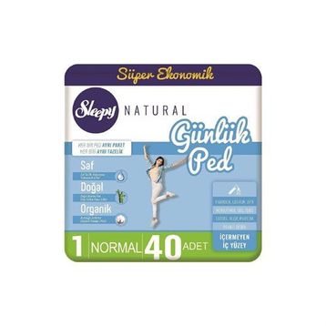 Sleepy Süper Günlük Normal 40 Adet Ped