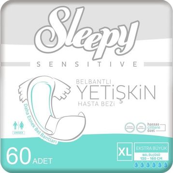 Sleepy Yetişkin 60 Adet XLarge Hasta Bezi