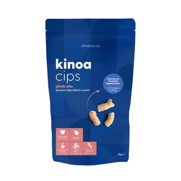 Slim Plus 35 gr Glutensiz Çörek Otlu Kinoa Cipsi
