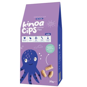 Slim Plus Bebek Ahtapot 20 gr Glutensiz Vegan Kinoa Cipsi (2 adet)